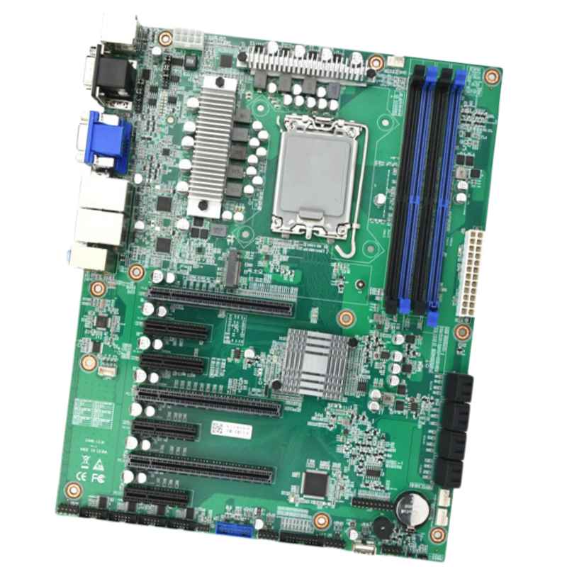 Dual-channel server motherboard PCB assembly