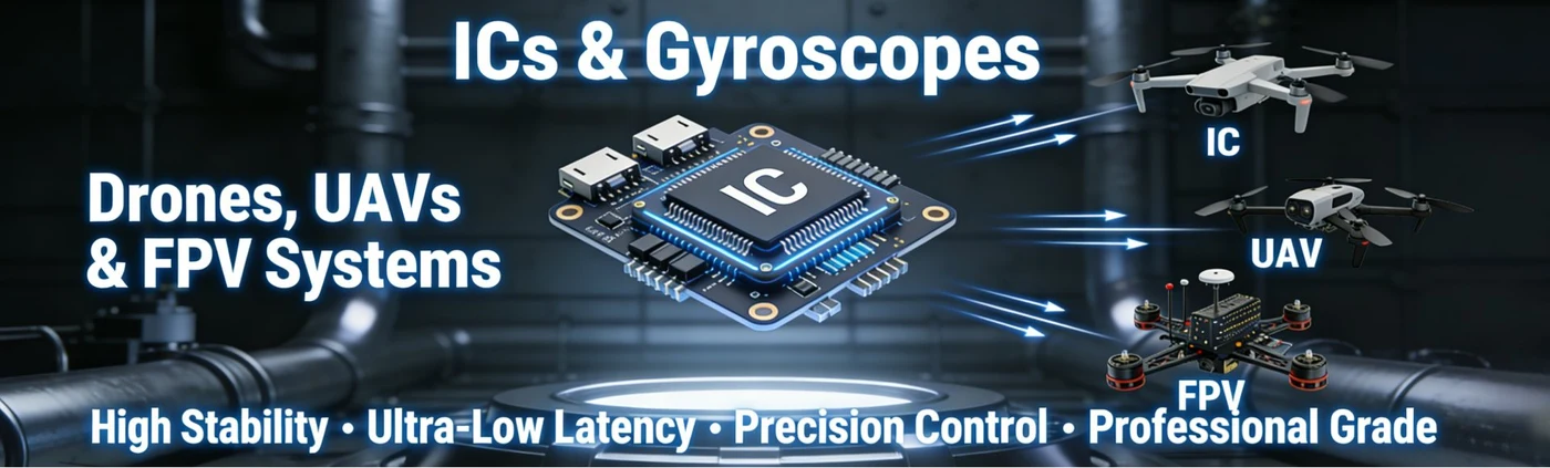 Special ICs & Gyroscopes for Drones/UAV/FPV