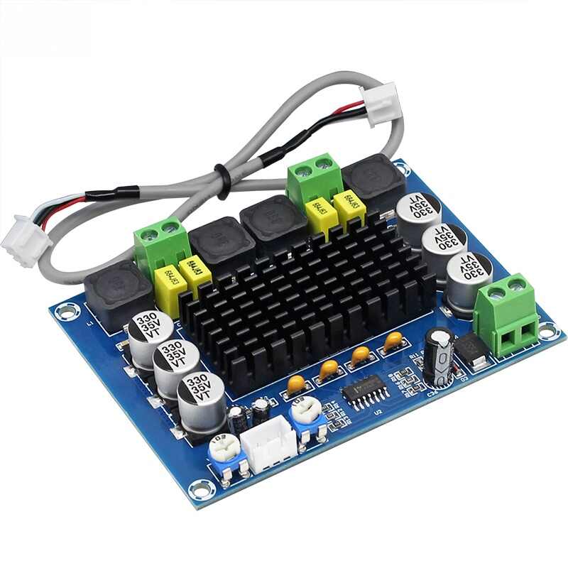 120W×2 Class D HiFi Amp - 32-bit DSP & XLR Balanced Input: AES/EBU & THX Certified for Pro Audio Systems