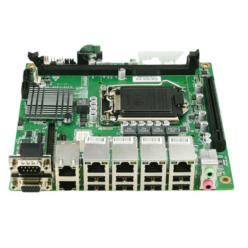 Dual-channel server motherboard PCB assembly