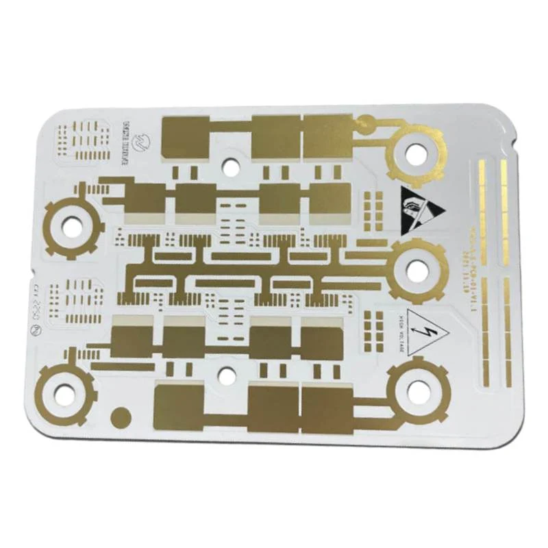 Manufacturing of 3oz car lamp thermoelectric separation high thermal conductivity gold copper substrate PCB