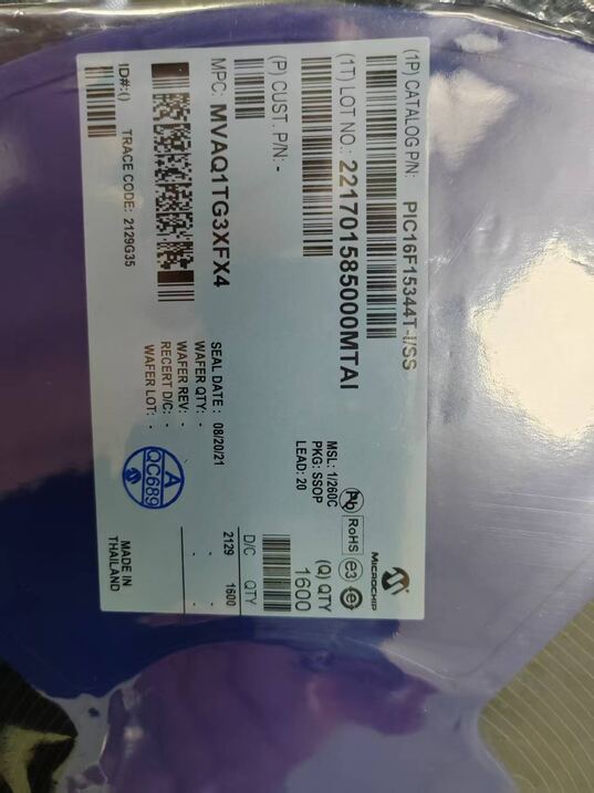 PIC16F15344T-I/SS / PIC16F15344-I/SS Microchip | 20MHz 8-Bit MCU, 14KB Flash, 12-Bit ADC, XLP™ Low Power, Industrial Temp Range (-40°C~125°C)