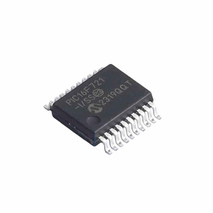 PIC16F721T-I/SS / PIC16F721-I/SS Microchip | 16MHz 8-Bit MCU, 7KB Flash, 18 I/O, nanoWatt XLP™ Low Power, SSOP-20