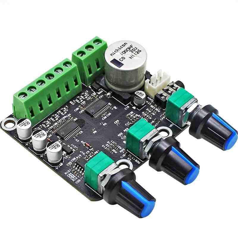 15W+30W 2.1 Digital Amplifier Board (2025 Version) - Universal for Computer/Phone with Low Distortion: DIY Solution for Desktop Speaker Systems