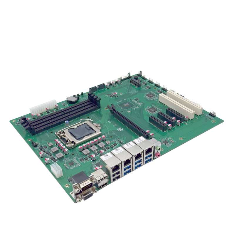 DDR4 128GB ECC Support Industrial Motherboard: Q470/Z490 ATX Solution for Data-Intensive Tasks