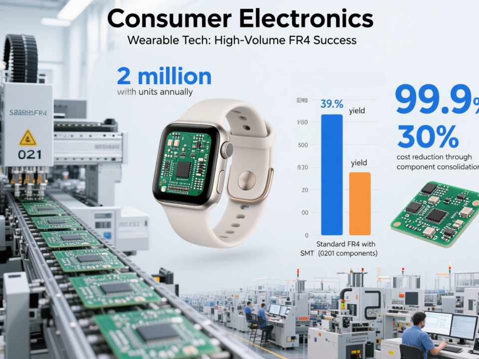 Embedded Capacitance FR4 PCB Assembly: Reducing EMI in Compact Devices