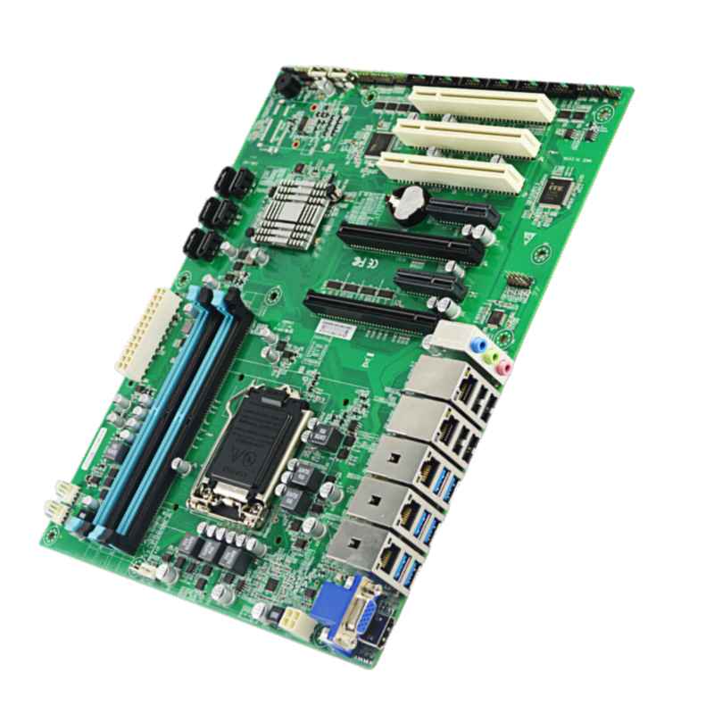 Dual-channel server motherboard PCB assembly