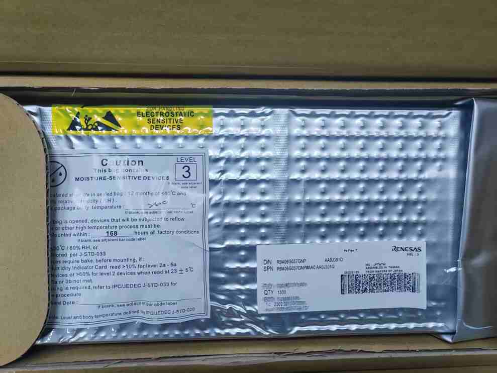 Renesas R9A06G037GNP#AA0 Narrowband Power Line Communication (PLC) Chip | Industrial-Grade PLC Modem LSI | Direct Factory Shipment from Terminal Warehouse Inventory