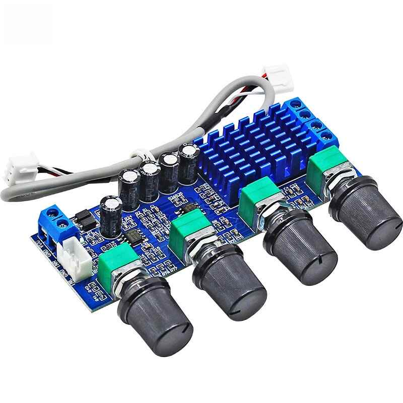 TPA3116D2 80W×2 Stereo Amp - Tone Control & Ultra-Low Noise Design: High-Power Digital Audio for Home & Pro Use