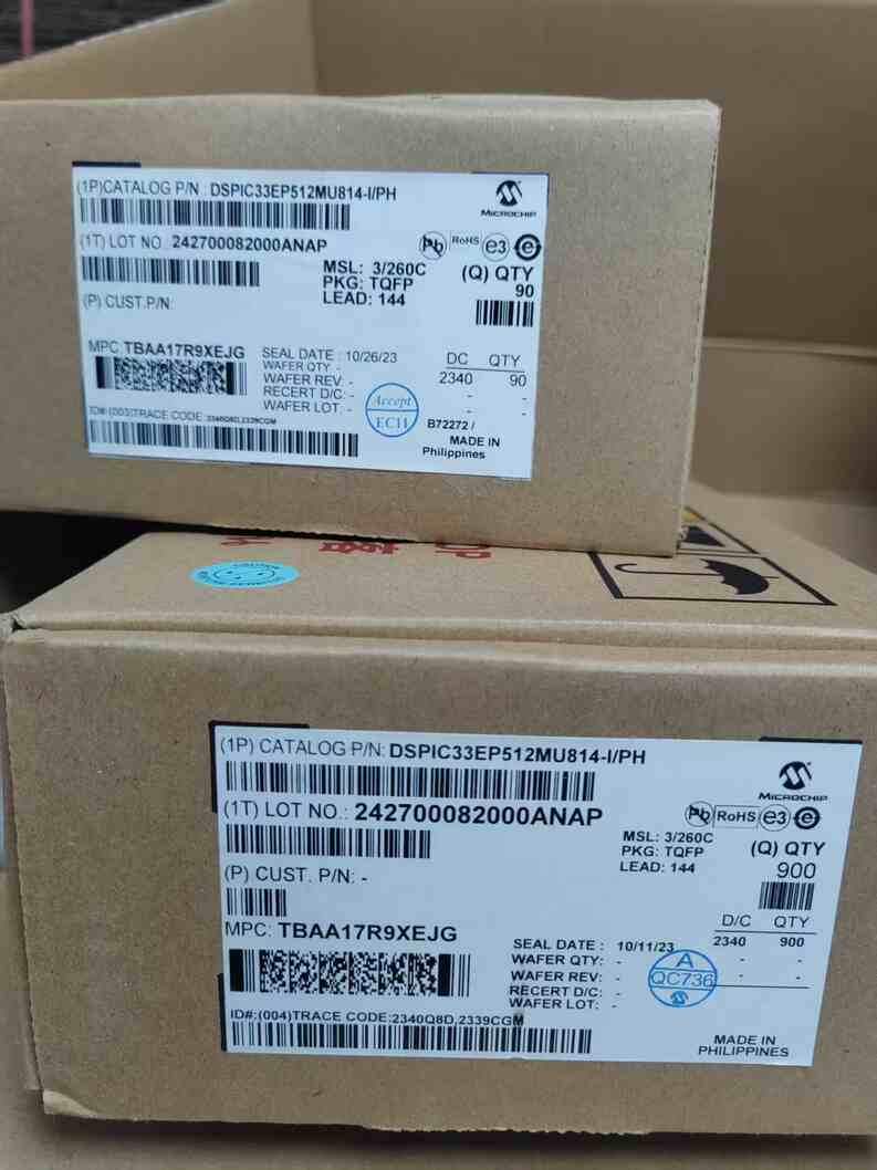 Buy DSPIC33EP512MU814-I/PH Microchip | Original Stock, RoHS Compliant | Fast Delivery from Authorized Distributors