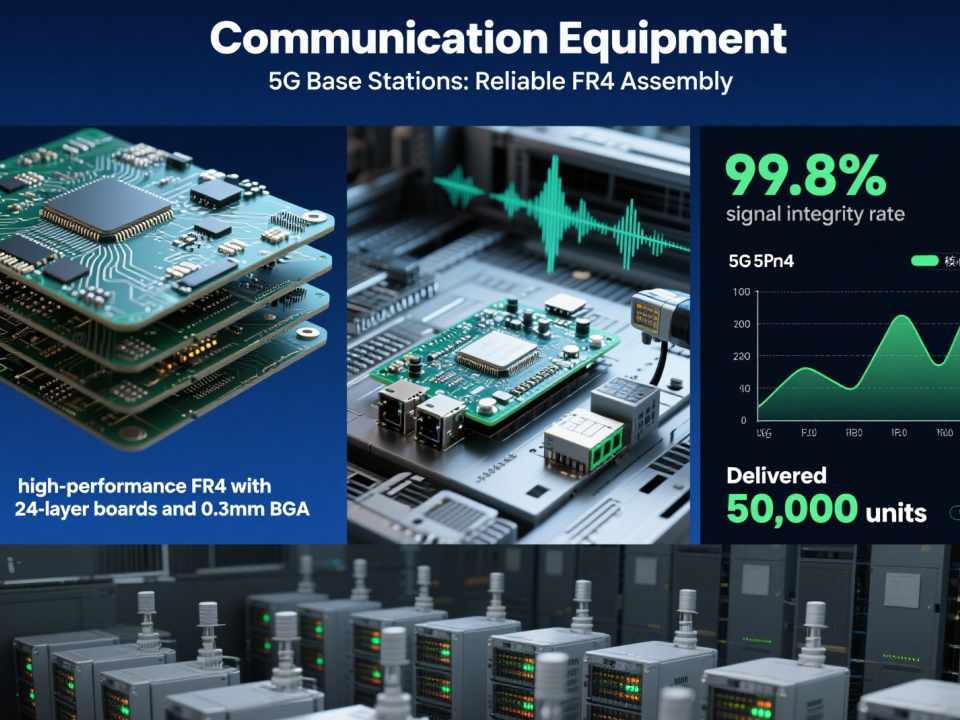 Optimized FR4 PCB Assembly for Millimeter-Wave: Precision-Engineered for Ultra-Low Loss & Stable Signal Integrity