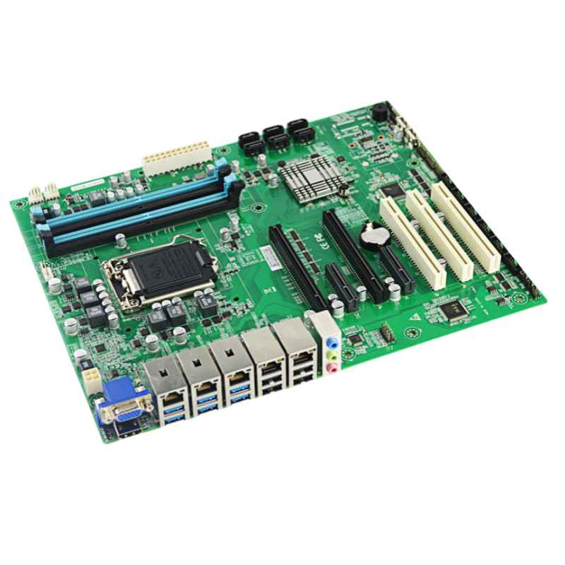 Dual-channel server motherboard PCB assembly