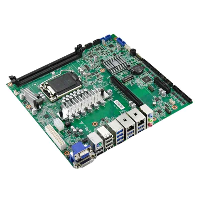 Dual-channel server motherboard PCB assembly
